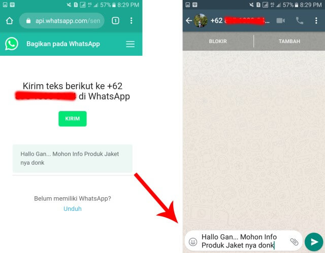 cara buat link bit ly WhatsApp