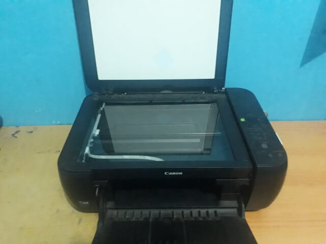 cara scan dokumen di mesin printer canon MP287